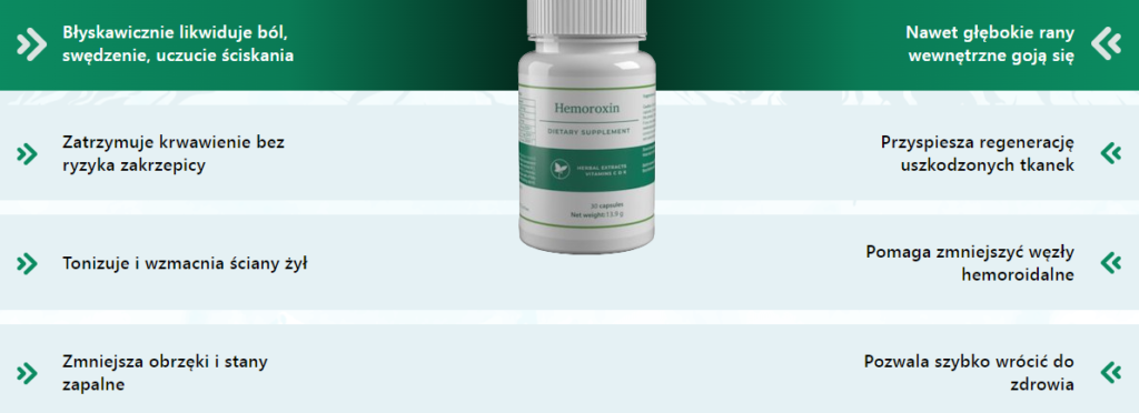 Hemoroxin - skutki uboczne i przeciwwskazania